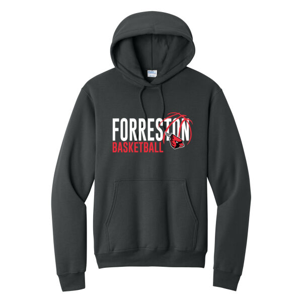 Lady Cardinals Basketball 2026 Logo 1 - Core Fleece Pullover Hooded Sweatshirt Thumbnail