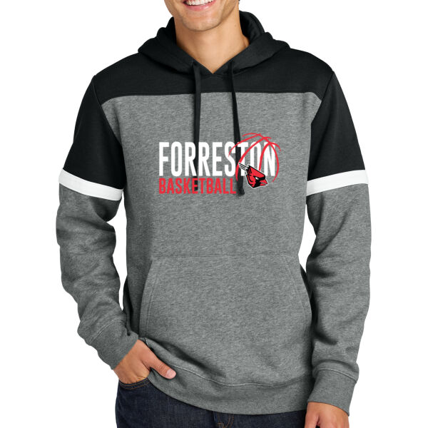 Lady Cardinals Basketball 2026 Logo 1 - Drive Fleece Colorblock Hoodie Thumbnail