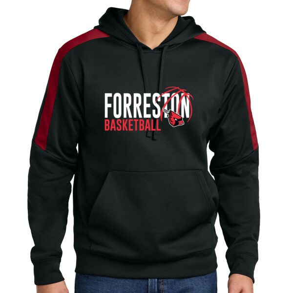 Lady Cardinals Basketball 2026 Logo 1 - Sport Wick ® Fleece United Pullover Hoodie Thumbnail