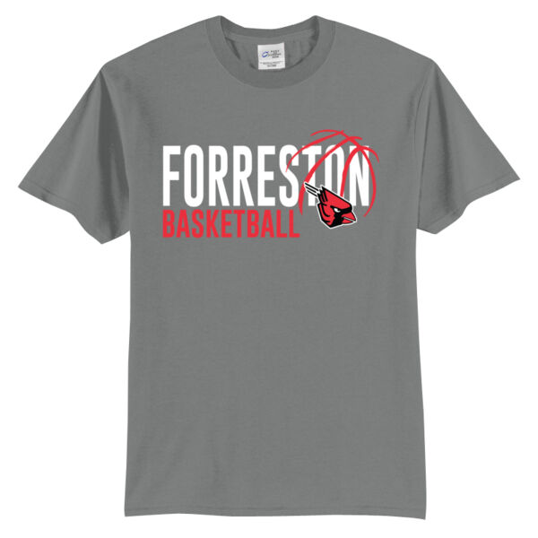 Lady Cardinals Basketball 2026 Logo 1 - Tall Core Blend Tee Thumbnail
