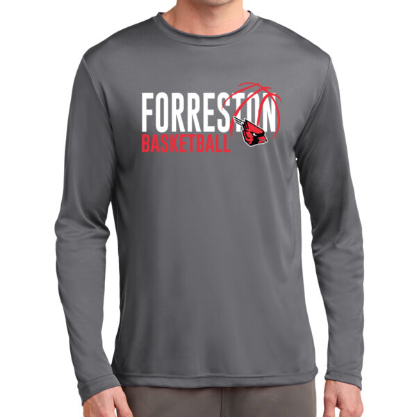 Lady Cardinals Basketball 2026 Logo 1 - Long Sleeve PosiCharge ® Competitor Tee Thumbnail