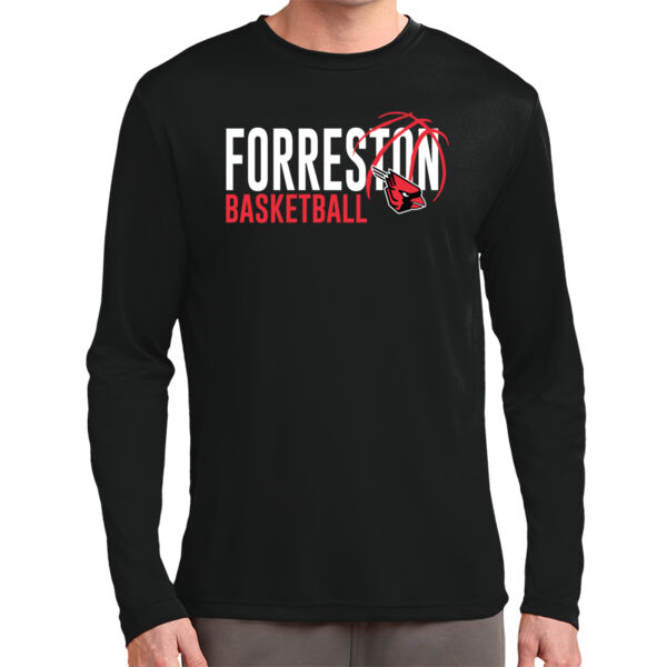Lady Cardinals Basketball 2026 Logo 1 - Tall Long Sleeve PosiCharge ® Competitor Tee Thumbnail