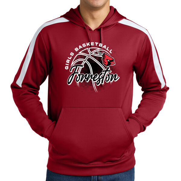 Lady Cardinals Basketball 2026 Logo 2 - Sport Wick ® Fleece United Pullover Hoodie Thumbnail