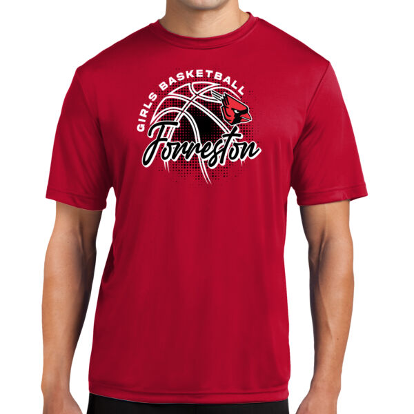 Lady Cardinals Basketball 2026 Logo 2 - Tall PosiCharge ® Competitor Tee Thumbnail