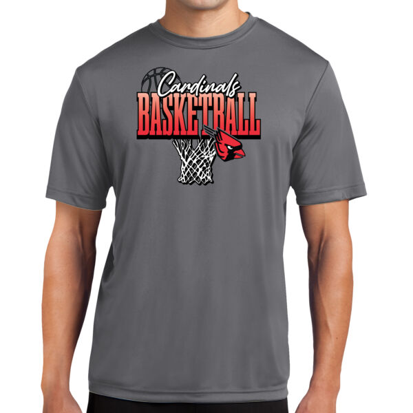 Lady Cardinals Basketball 2026 Logo 3 - Tall PosiCharge ® Competitor Tee Thumbnail