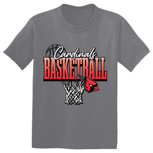 Lady Cardinals Basketball 2026 Logo 3 - Youth PosiCharge ® Competitor Tee Thumbnail