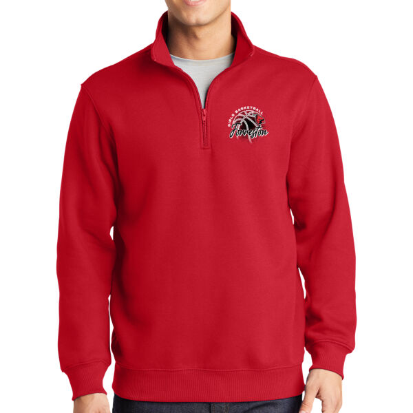 Lady Cardinals Basketball 2026 Logo 2 - 1/4 Zip Sweatshirt Thumbnail