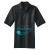 Heavyweight Cotton Pique Polo with Pocket Thumbnail