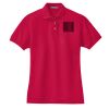Women's Heavyweight Cotton Pique Polo Thumbnail