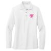 Women's Silk Touch Long Sleeve Polo Thumbnail